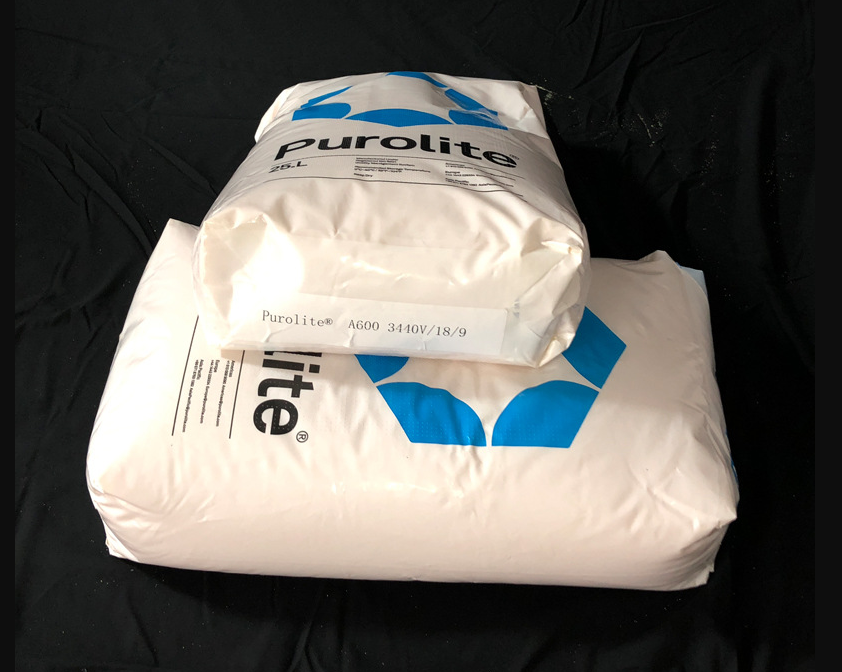 Purolite A600強堿性陰離子交換樹脂特點、更換脫礦樹脂